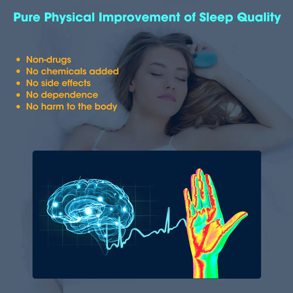 Smart Sleep Device with Microcurrent and Massage Function