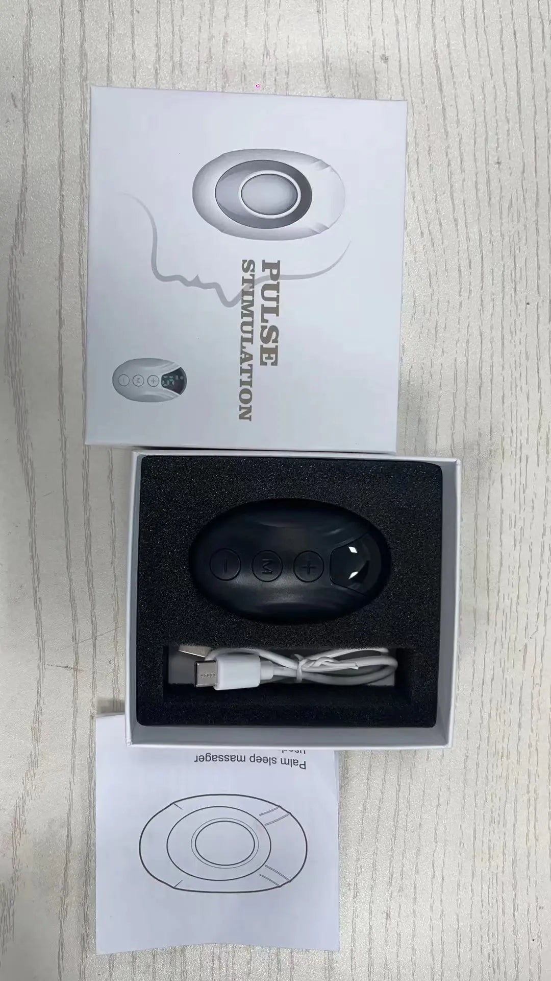 Smart Sleep Device with Microcurrent and Massage Function