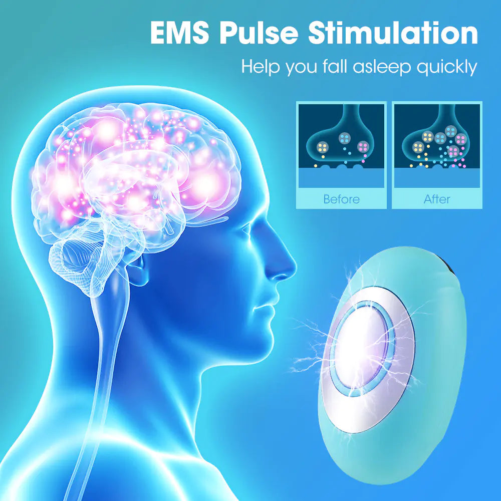 Smart Sleep Device with Microcurrent and Massage Function