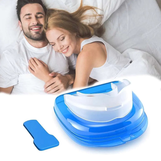 Anti Snoring Device-Anti Snoring Mouthpiece Device Mouth Guard - Effective Anti Snore Solution for Men and Women - Customizable Adjustable Comfortable (ASD05)